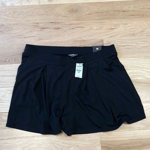Express Black Slouchy Shorts
